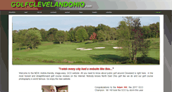 Desktop Screenshot of golfclevelandohio.com